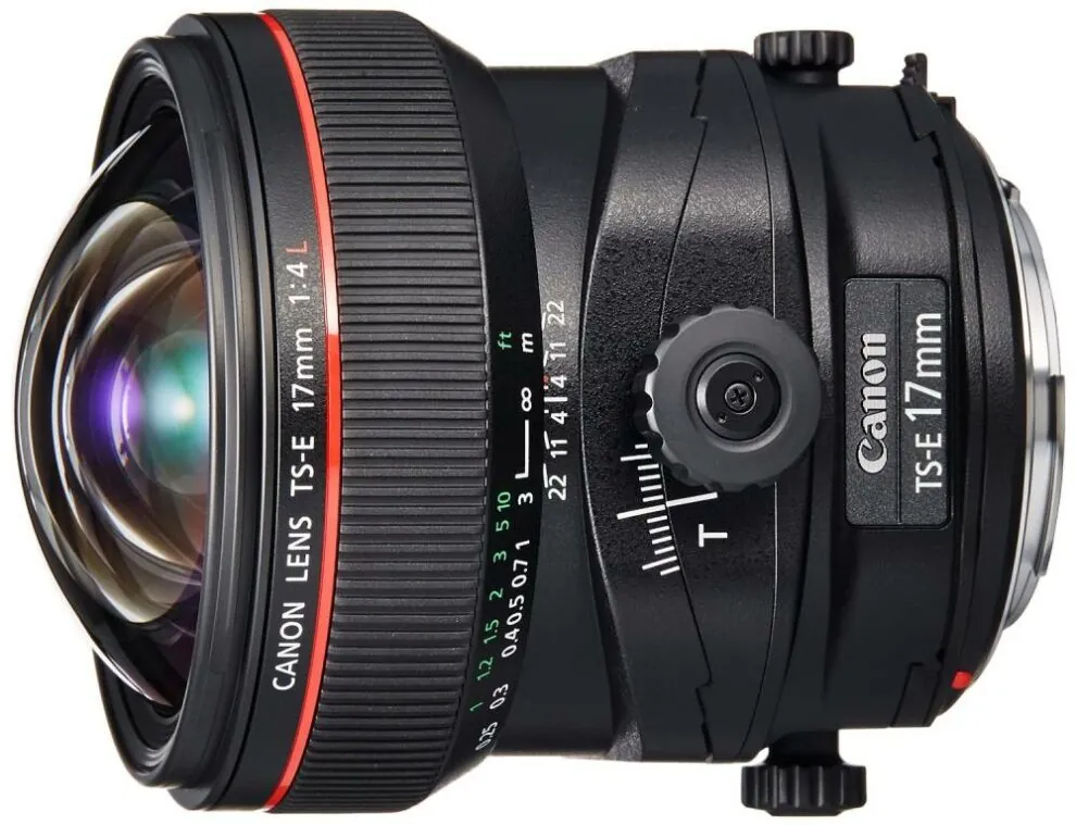 Canon TS-E Tilt-Shift Objektive im Überblick – Architektur, Makro & kreative Kontrolle - Canon TS-E 17mm Shift- und Tiltobjektiv