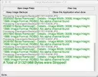 Foto Metadaten löschen auf Mac mit Image MetaData Stripper Foto Metadaten löschen auf Mac mit Image MetaData Stripper