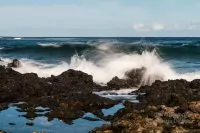 Langzeitbelichtung auf Lanzarote