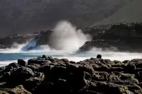 Langzeitbelichtung auf Lanzarote