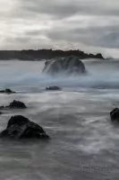 Langzeitbelichtung auf Lanzarote