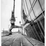 Kran und Rheinturm