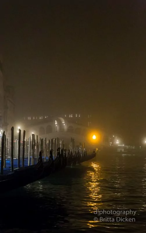 Canal Grande bei Nacht