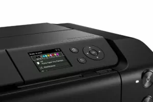 Canon imagePrograf Pro-300 Farbdisplay