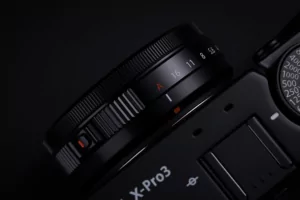 Fujifilm XF27mmF2.8 R WR Blendenring