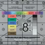 Testfotos Fujifilm XF70-300mm F4-5.6 R LM OIS WR Testchart 70mm F11