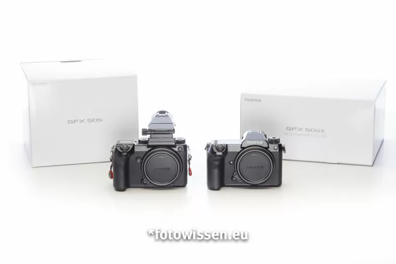Vergleich GFX 50S versus GFX 50S II